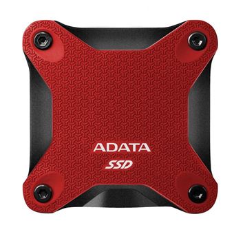 Disque SSD externe ADATA SD620 1To USB 3.2 rouge antichoc - 1
