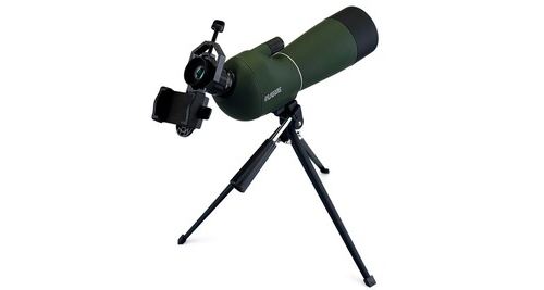 20-60x60mm longue-vue télescope zoom continu bk7 prisme mc lentille étanche chasse monoculaire