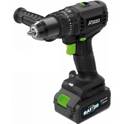Non Communiqué Perceuse-Visseuse Sans Fil 20V + Batterie Ribimex Prbat20/Pro4