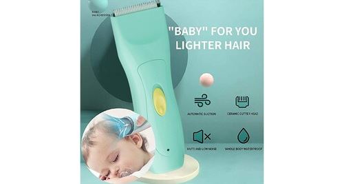 GENERIQUE - Tondeuse à cheveux pour bébé - Rechargeable - Sans fil - Image 2