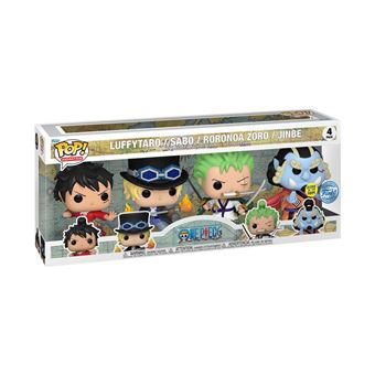 Pack de 4 figurines Funko Pop One Piece S4 Exclusivité Fnac