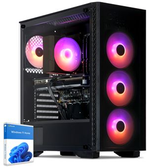 Sedatech PC Gamer Pro Compact • Intel i7-14700KF 20x 3.4Ghz • Geforce RTX5080 • 32Go RAM • 2To SSD M.2 • Wifi • Windows 11 • Unité centrale - 1