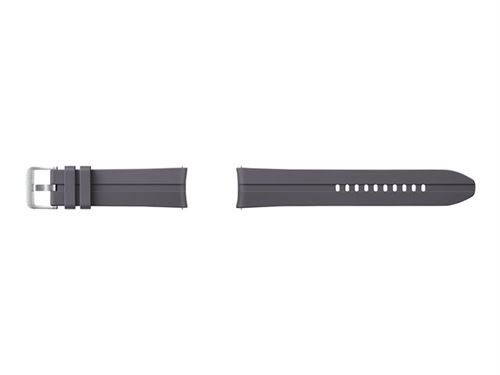 Samsung Ridge Sport Band ET-SFR84 - Bracelet de montre pour montre intelligente - gris - pour Galaxy Watch 3 (45 mm)