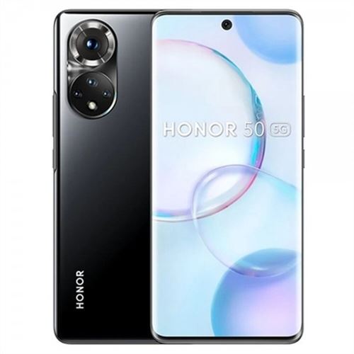 Smartphone Honor 50 noir 6.5 RAM 6 Go stockage 128 Go