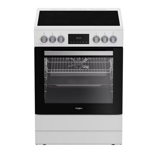 Non Communiqué Blanc Cuisinière Vitrocéramique 72L 4 Feux Whirlpool W6v8lcsw