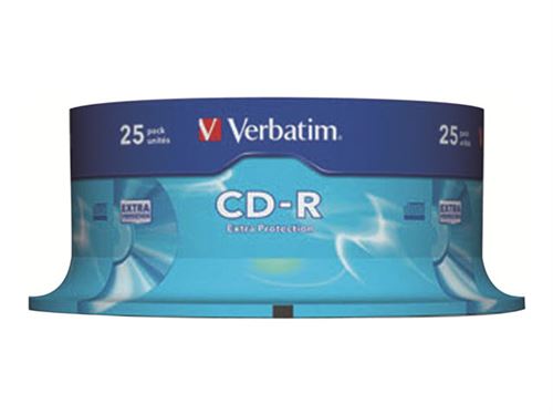 Verbatim CD-R Extra Protection - 25 x CD-R - 700 Mo 52x - spindle 