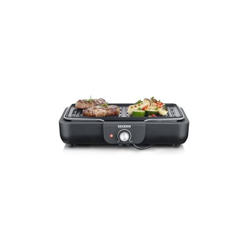 Non Communiqué Noir Barbecue Électrique Posable 2300W Severin 8556