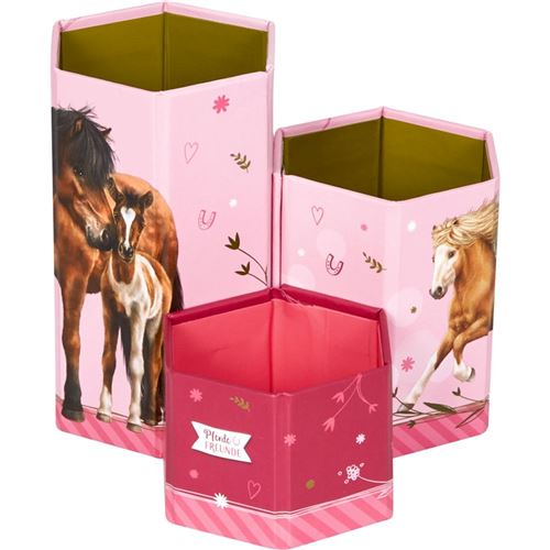 Coppenrath Verlag 17815 - Pot à Stylo Les amis des chevaux
