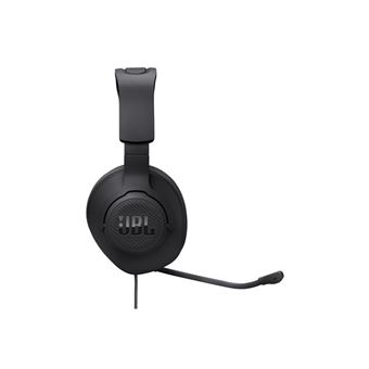 JBL Quantum 100M2 - Micro-casque - circum-aural - filaire - jack 3,5mm - noir