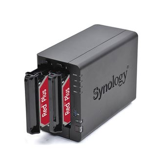 Serveur NAS Synology DS223 24To avec 2x disques durs WD 12To RED PLUS - 1