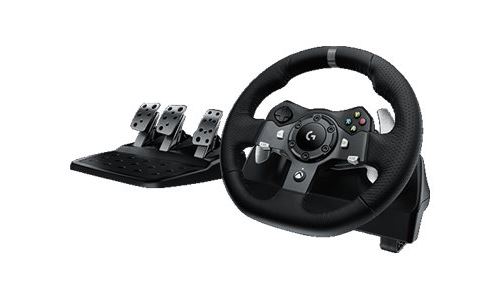 Logitech G G920 - Ensemble volant et pédales - filaire - noir - pour PC, Microsoft Xbox One, Microsoft Xbox Series S, Microsoft Xbox Series X