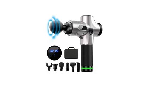 Affichage lcd profession pistolet de massage pour douleur musculaire exercice relaxation minceur mise en forme