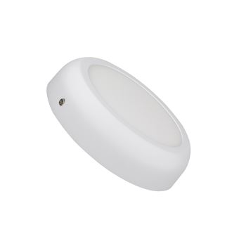TechBrey Plafonnier LED Rond 18W Métal Design White Ø225 mm 5000K Blanc froid - 1