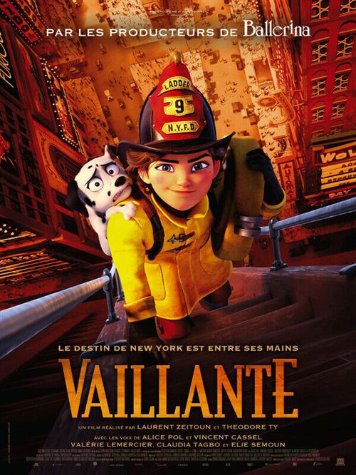 Affiche de Cinéma Originale - Vaillante - 2022 - Pompier - 120x160cm État correct - N/A reconditionné disponible sur Fnac