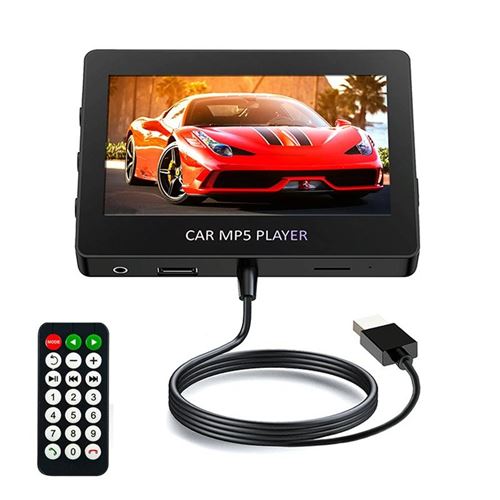 Autoradio Écran Large 4.3 Pouces Bluetooth USB MP5 Radio FM Facile À Installer YONIS