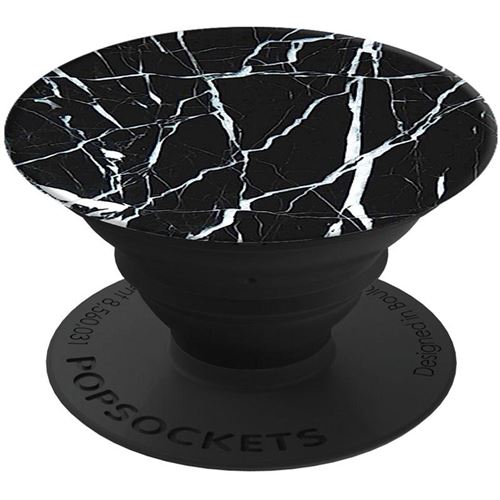 PopGrip Black Marble Noir PopSockets
