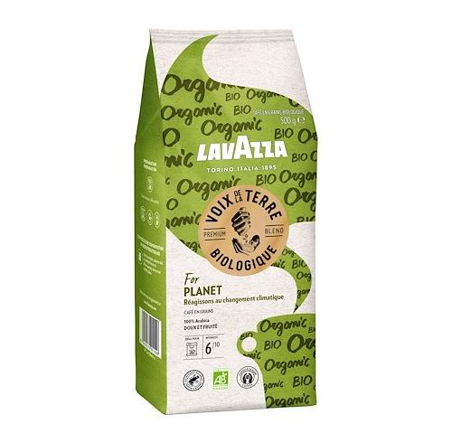 Café en grains Lavazza Planet Bio - Paquet de 500