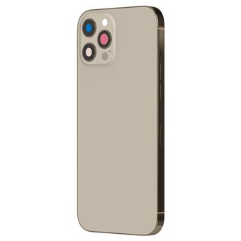 Châssis iPhone 12 Pro avec Vitre arrière de remplacement Clappio Beige - 1