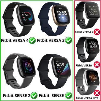 Bracelets sport pour Fitbit 24 mm (Sense 2 & Versa 4) - Google