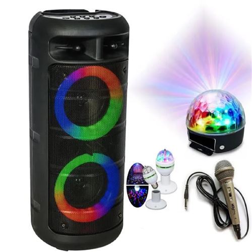 Enceinte Enfant Karaoke Portable USB Bluetooth PARTY ALFA2600 avec