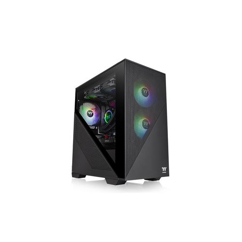 Non Communiqué Noir Thermaltake Divider 170 Tg Argb Midi Tower