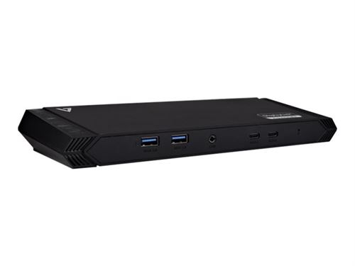 V7 DOCKUSBC - Station d'accueil - USB-C - DVI 2 x HDMI - GigE
