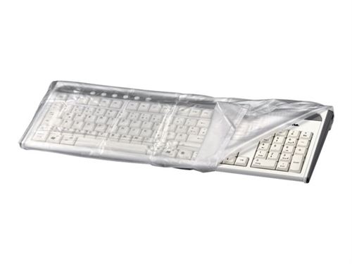 Protège-clavier en acrylique transparent et robuste fabriqué sur mesure  pour les claviers EZSee à gros caractères (clavier non inclus).