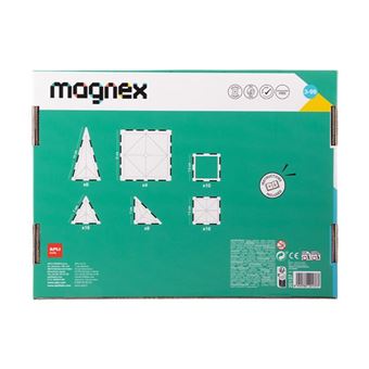 Jeu de construction - Magnétique 3D - 36 pièces - Magnex - Apli - Dès 6 ans - Jeux - Jouets