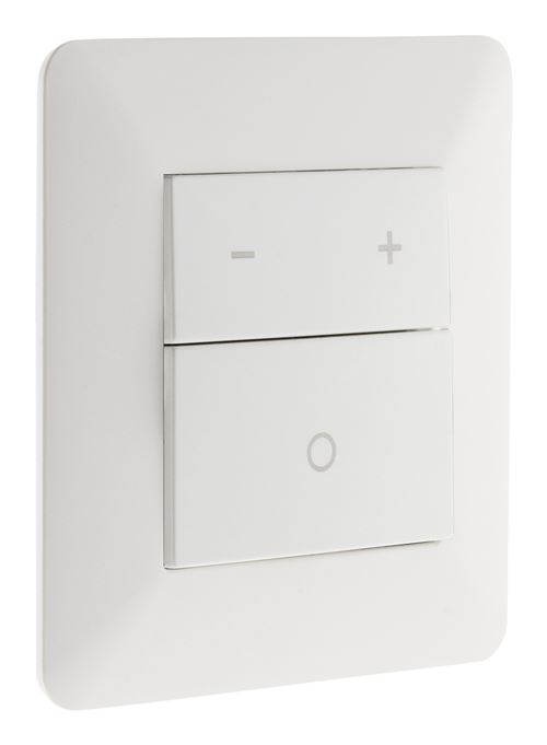 Non Communiqué Blanc Zenitech - Variateur Led 3 Boutons Avec Mémoire D'intensité Lumineuse - Artezo