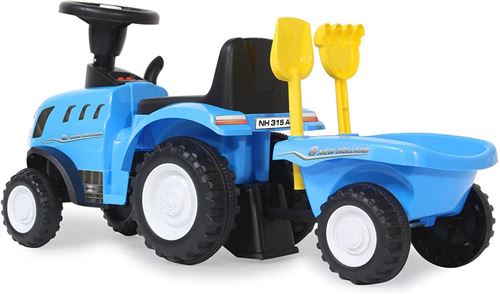 Push-Car New Holland T7 Tracteur bleu