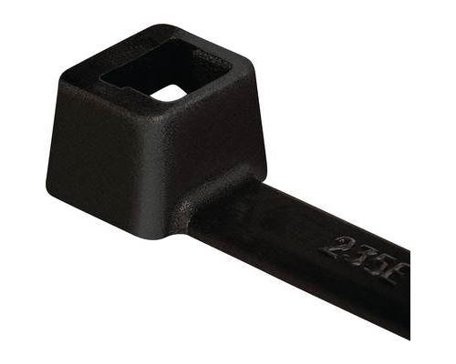 HellermannTyton 111-01917 T18R Cable Tie 100pcs chemical-resistant blk