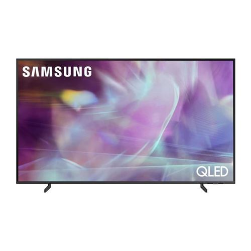 Samsung QE50Q60BAU - 50 diagonale klasse Q60B Series led-achtergrondverlichting lcd-tv - QLED - Smart TV - Tizen OS - 4K UHD (2160p) 3840 x 2160 - HDR - Quantum Dot, dubbele led - zwart