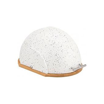 Relaxdays Boite à Pain, Couvercle, Poignée, Design Vintage, Métal, H X