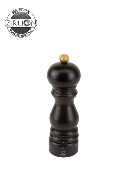 This Paris u'Select 18cm salt mill combines a robust mechanism that can be counted on day in and day out with a smooth, indulgent chocolate tone that would delight any food enthusiast and fit elegantly in any kitchen or dining environment. Paris u'Select