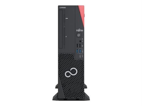 Fujitsu ESPRIMO D7011 - SFF - pas de processeur - RAM 8 Go - SSD 256 Go - NVMe, Valeur d'endurance - aucun graphique - GigE - Win 10 Pro 64 bits - moniteur : aucun - clavier : Belge
