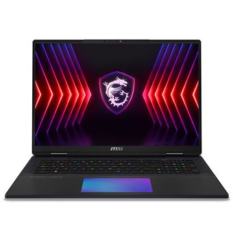 Titan 18 HX A14VIG-006FR : Intel Core i9 14900HX - 64GB DDR5 - SSD 2TB - Nvidia RTX4090 16GB - 18' UHD+ MiniLed 120Hz - Windows 11 Professionnel