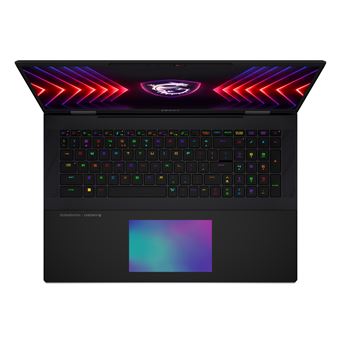 Titan 18 HX A14VIG-006FR : Intel Core i9 14900HX - 64GB DDR5 - SSD 2TB - Nvidia RTX4090 16GB - 18' UHD+ MiniLed 120Hz - Windows 11 Professionnel