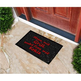 Avoir Images Humour Paillasson Essuie Pieds Homme Cherche Femme 40x60 Cm le plus cool salutations