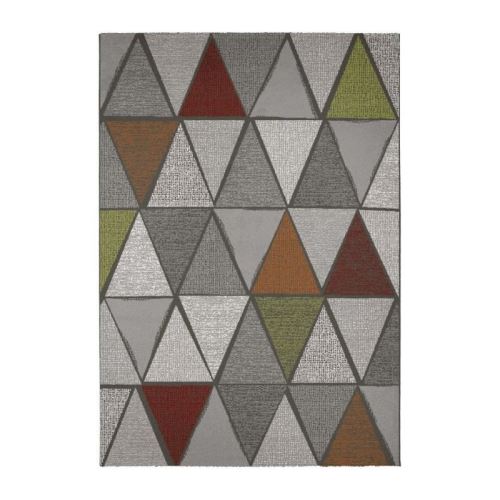 MADRID Tapis style contemporain 120X170 cm Gris