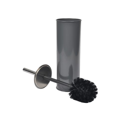 Brosse wc (0) 9.5 x 37 cm metal vitamine Anthracite