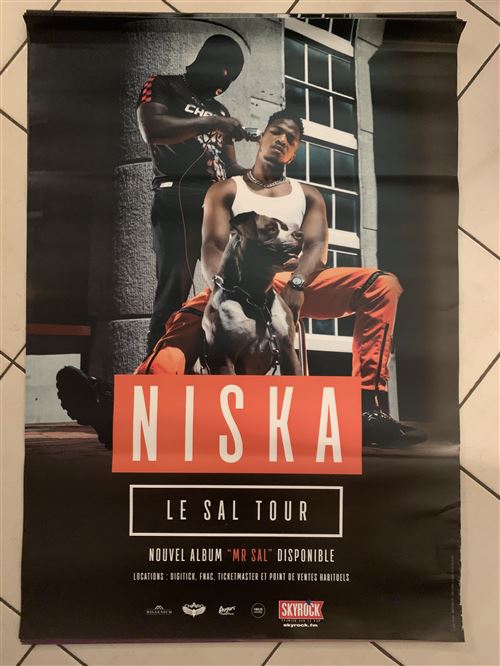 NISKA - Le Sal Tour - 70x100cm - Affiche