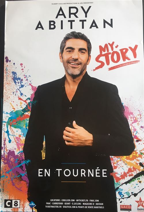 Ary ABITAN - My Story - AFFICHE