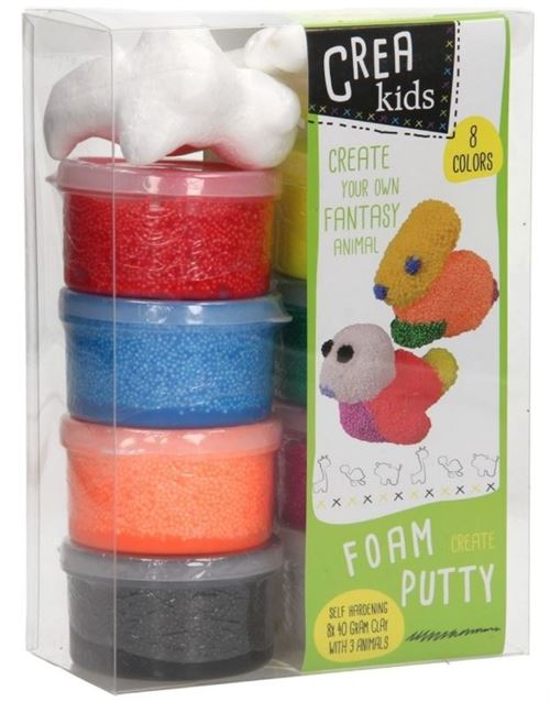 Johntoy Enfants Crea Pack mastic de 11 pcs Crea
