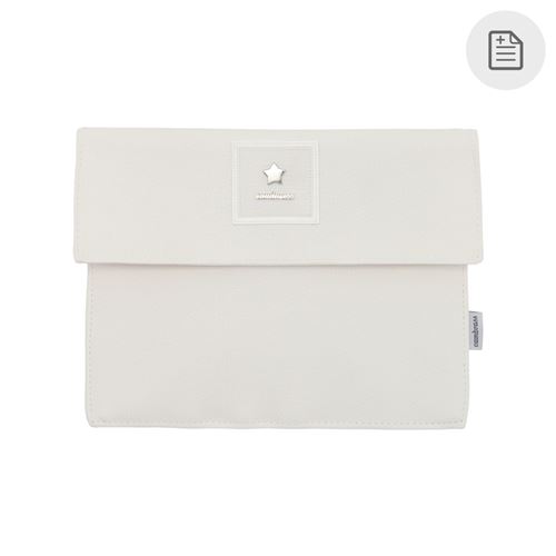 Protège-Carnet De Santé Basic Beige 3X17X25 Cm