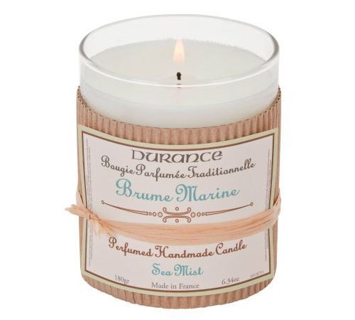 DURANCE Bougie Parfum Brume Marine