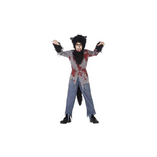 Déguisement pour Enfants Loup sanglant (4 Pcs) (Taille 3-4 Ans)