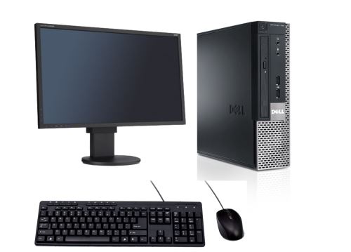 PC Dell Optiplex 790 SFF Intel Pentium G620 2.6GHz 8Go 512Go SSD Ecran 19 Microsoft Windows 7