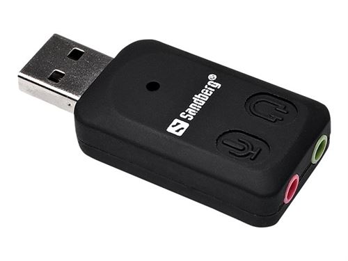 Sandberg Usb To Sound Link - Carte Son - Stéreo - Usb
