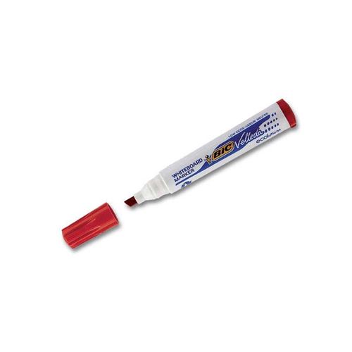 Marqueur Effaçable - Velleda 1751 - Rouge - Bic