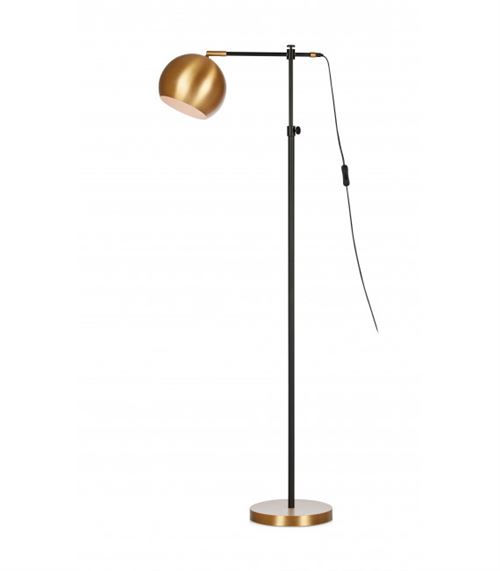 Lampadaire CHESTER Noir 1 ampoule